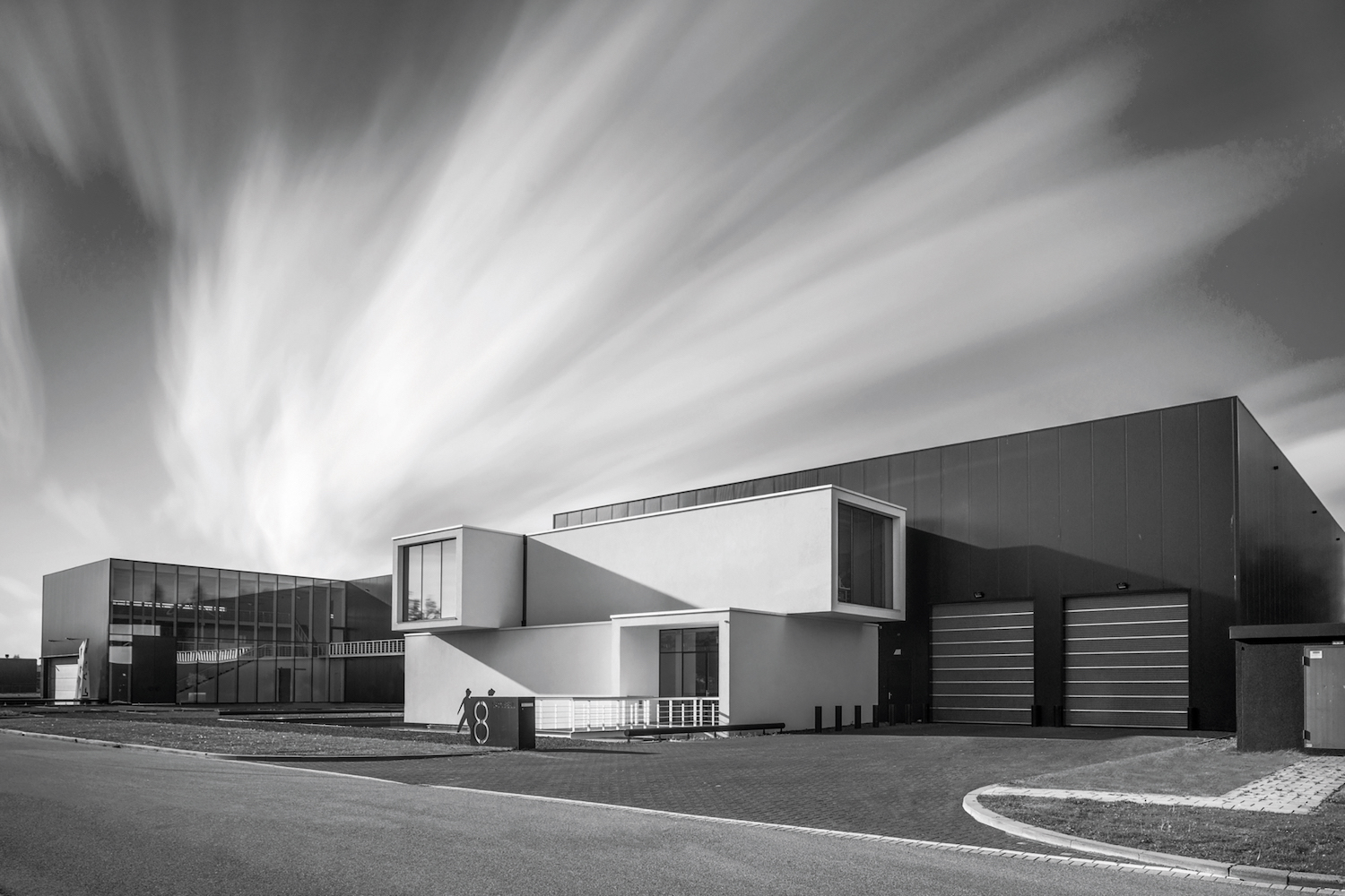 Foto sanibell pand 2018 - zwart wit
