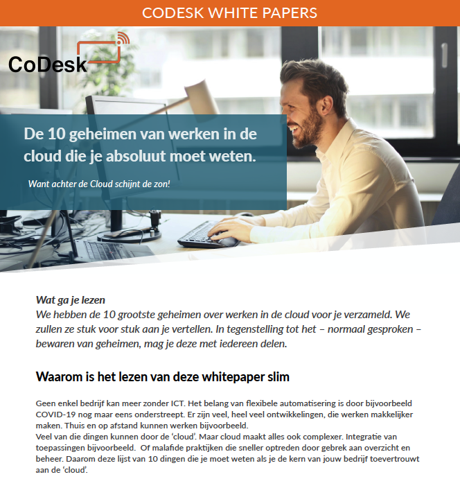 Hoe CoDesk de meest voorkomende ICT ergernissen wegneemt voor ondernemers