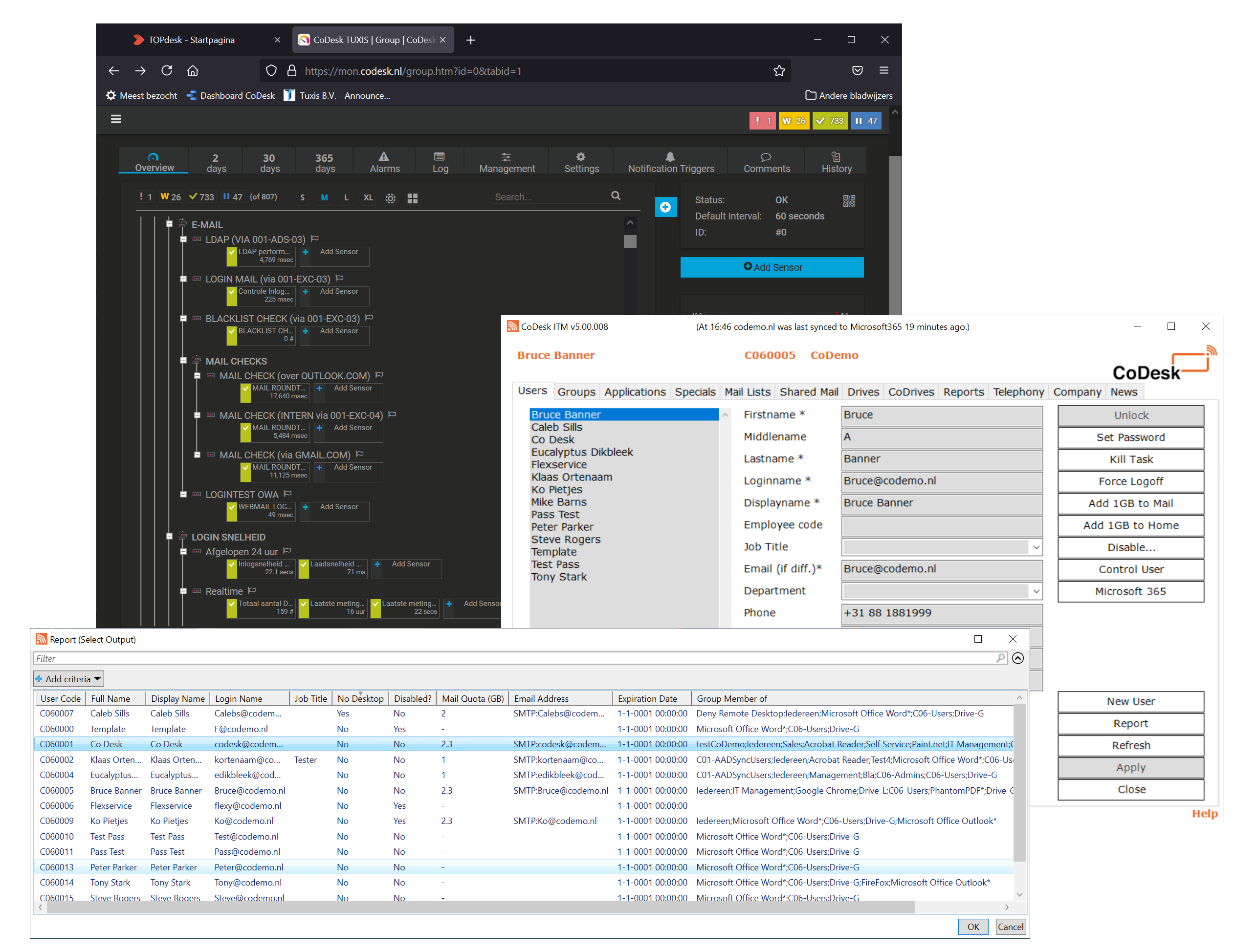 CoDesk self service tools