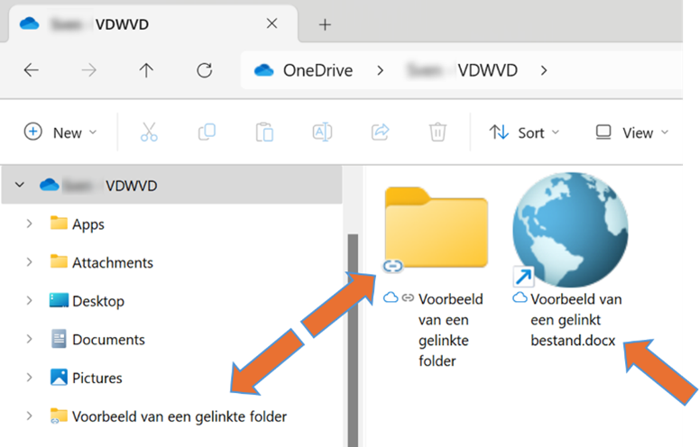 Gelinkte folders en bestanden van Sharepoint in Windows verkenner